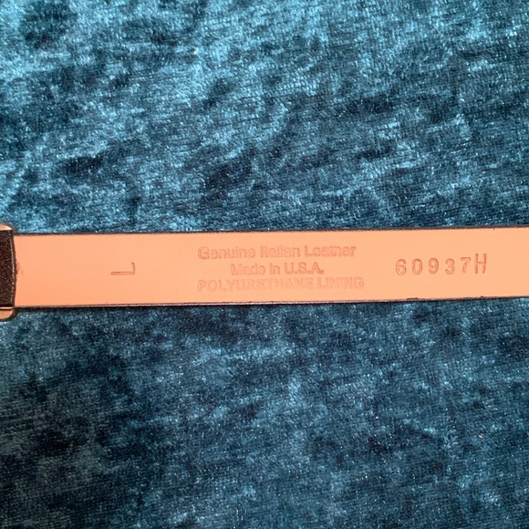 St. John black skinny leather belt main image 14